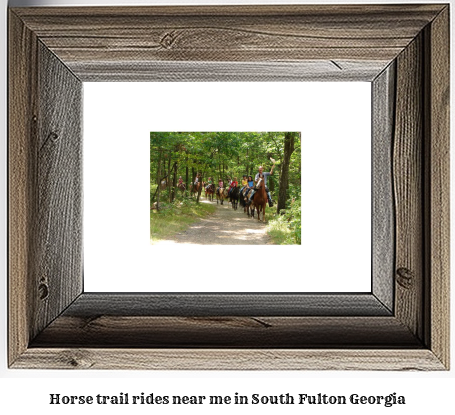 horse trail rides near me in South Fulton, Georgia